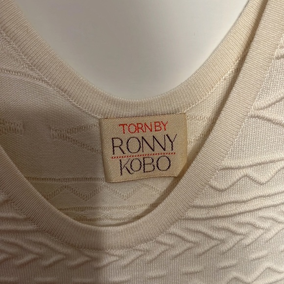 Never worn “Torn by Ronny Kobo” Designer Dress XS - Picture 2 of 5